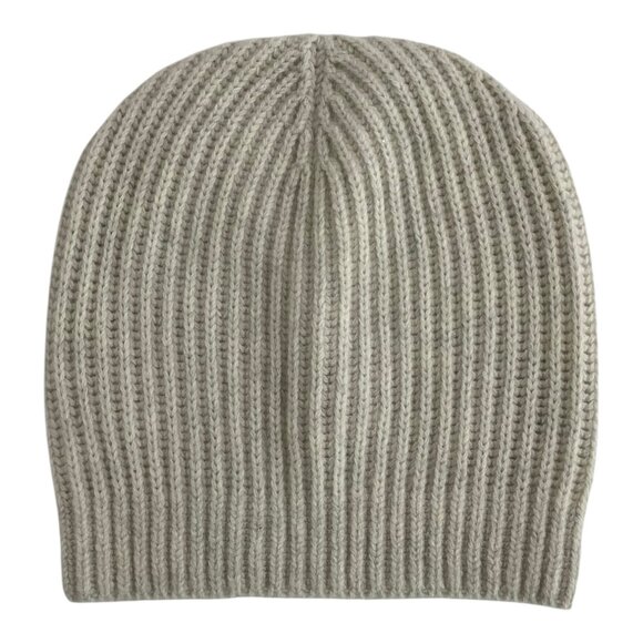 Club Monaco White 100% Cashmere Beanie Soft Luxury Womens NWT - Picture 3 of 6